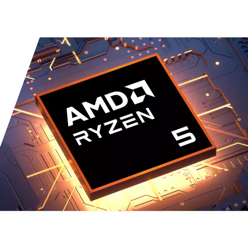 HP OmniBook 5 16-bc1004na AMD Ryzen™ 5 8540U nešiojamasis kompiuteris 40,6 cm (16 colio) 2K 16 GB LPDDR5-SDRAM 512 GB SSD Wi-Fi 6 (802.11ax) Windows 11 Home Sidabrinis
