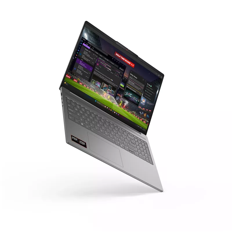 Lenovo IdeaPad plonas 5 16AGP11 Copilot+ PC AMD Ryzen™ AI 5 430 Nešiojamasis kompiuteris 40,6 cm (16 colių) WUXGA 16 GB DDR5-SDRAM 1 TB SSD Wi-Fi 7 (802.11be) Windows 11 Home vokiška pilka