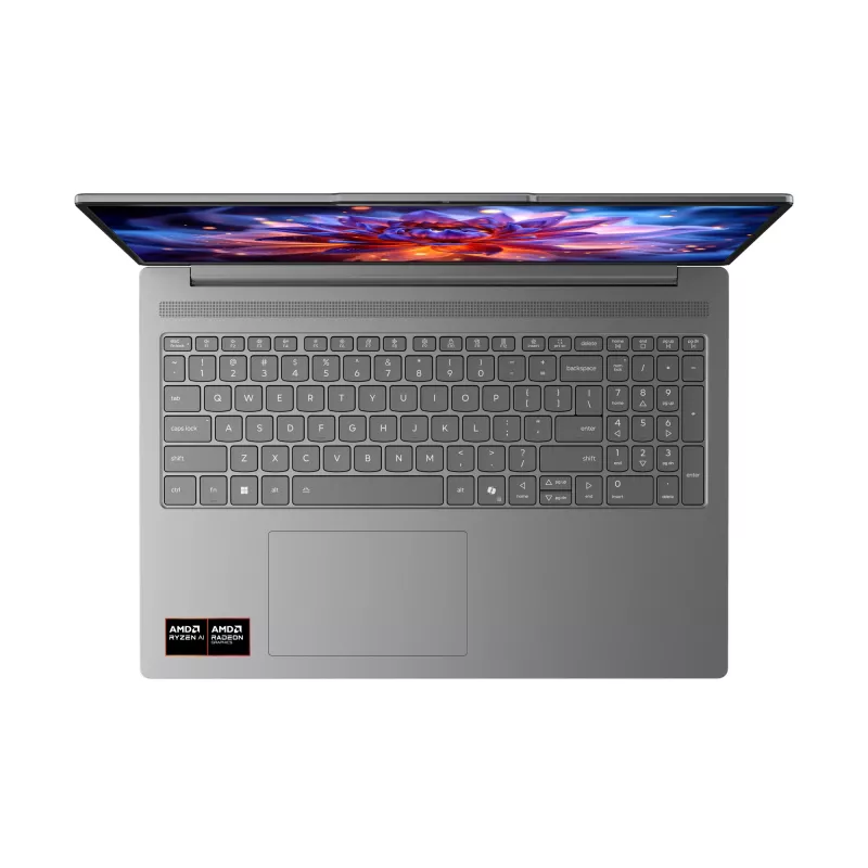 Lenovo IdeaPad plonas 5 16AGP11 Copilot+ PC AMD Ryzen™ AI 5 430 Nešiojamasis kompiuteris 40,6 cm (16 colių) WUXGA 16 GB DDR5-SDRAM 1 TB SSD Wi-Fi 7 (802.11be) Windows 11 Home vokiška pilka