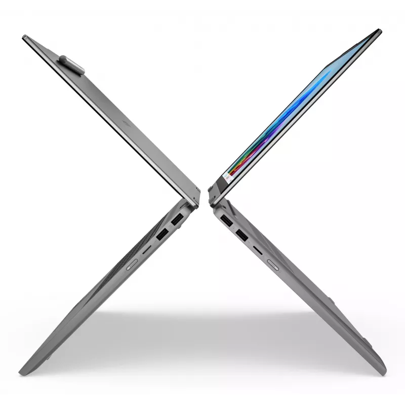 Lenovo IdeaPad 5 2-in-1 15AGP11 Copilot+ PC AMD Ryzen™ AI 5 430 Hybrid (2-in-1) 38.9 cm (15.3 colių) Jutiklinis WUXGA 16 GB DDR5-SDRAM 512 GB SSD Wi-Fi 7 (802.11be) Windows 11 Home Vokiška Pilka
