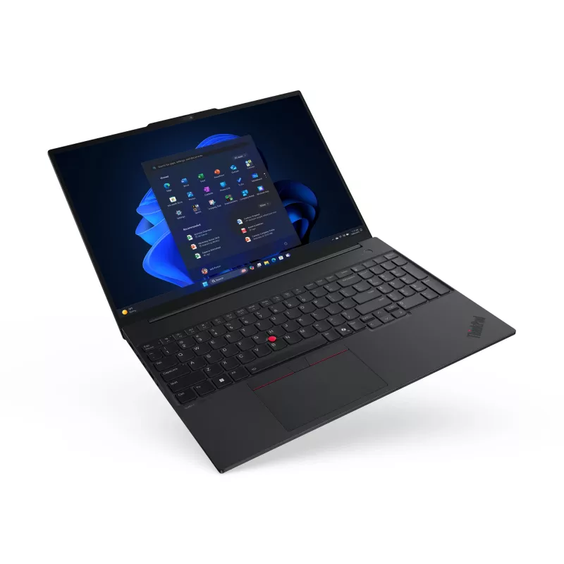 Lenovo ThinkPad E16 Gen 3 nešiojamasis kompiuteris, Intel Core Ultra 5 228V, 16 colių WUXGA, 32 GB RAM, 512 GB SSD, Windows 11 Pro, šiaurietiška klaviatūra