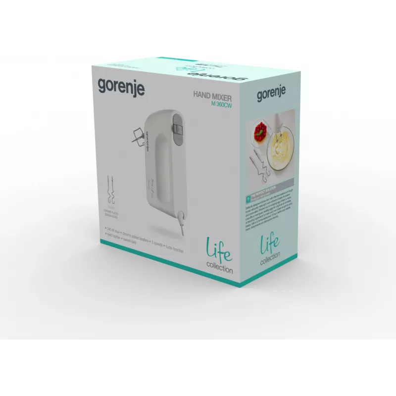 Gorenje 733349 maišytuvas Rankinis maišytuvas 345 W Balta