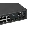 LevelOne 52 prievadų L3 Lite valdomas gigabitinis PoE komutatorius, 4 x 10GbE SFP+, 48 PoE išėjimai, 400 W PoE galios biudžetas