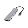 Conceptronic DONN02G nešiojamojo kompiuterio doko / prievadų atkartotojas USB 3.2 Gen 1 (3.1 Gen 1) Type-C aliuminis