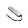 Conceptronic DONN02G nešiojamojo kompiuterio doko / prievadų atkartotojas USB 3.2 Gen 1 (3.1 Gen 1) Type-C aliuminis