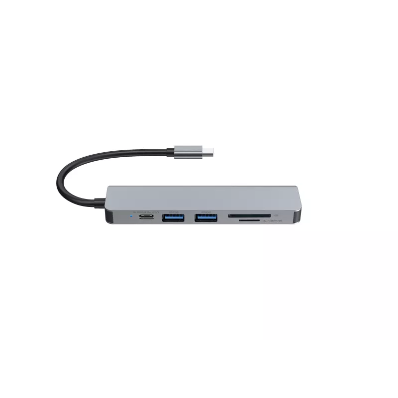 Conceptronic DONN02G nešiojamojo kompiuterio doko / prievadų atkartotojas USB 3.2 Gen 1 (3.1 Gen 1) Type-C aliuminis