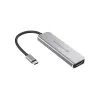 Conceptronic DONN02G nešiojamojo kompiuterio doko / prievadų atkartotojas USB 3.2 Gen 1 (3.1 Gen 1) Type-C aliuminis