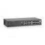 LevelOne 16 prievadų gigabitinio jungiklio, Gigabit Ethernet (10/100/1000), pilnas dvipusis režimas, montavimas į stovą