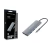 Conceptronic DONN06G 10-in-1 USB 3.2 Gen 1 Doko stotelė, HDMI, 100 W USB PD, USB-C 5 Gbps x 2, USB-A 5 Gbps x 3, SD, TF/MicroSD, GbE