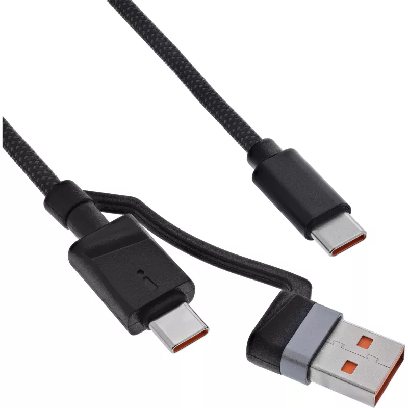 InLine 55365 5MP internetinė kamera su USB-C, automatiniu fokusavimu, Windows Hello ir privatumo užraktu