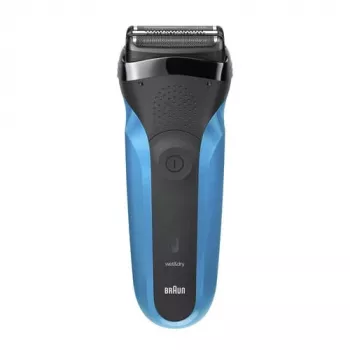Braun Series 3 310s folijos tipo elektrinis barzdaskutė Juoda, Mėlyna