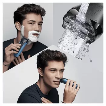 Braun Series 3 310s folijos tipo elektrinis barzdaskutė Juoda, Mėlyna