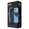 Braun Series 3 310s folijos tipo elektrinis barzdaskutė Juoda, Mėlyna