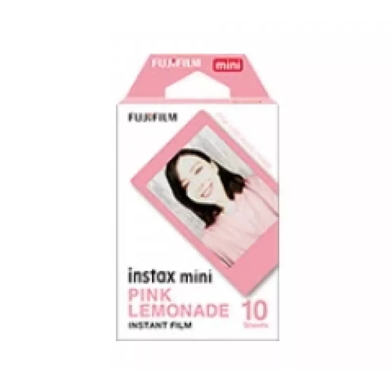 Fujifilm Instax Mini Pink Lemonade momentinė nuotraukų juosta 10 vnt. 54 x 86 mm