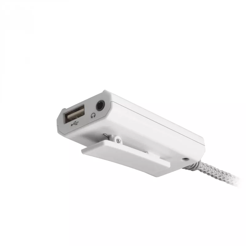 Garso plokštė Mars Gaming MSC2W 7.1 USB balta 3.5 mm
