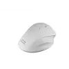 Mars Gaming MMWERGO belaidė pelė, ergonominė, balta, dešiniarankiams, mechaninė, RF belaidė, 3200 DPI, balta