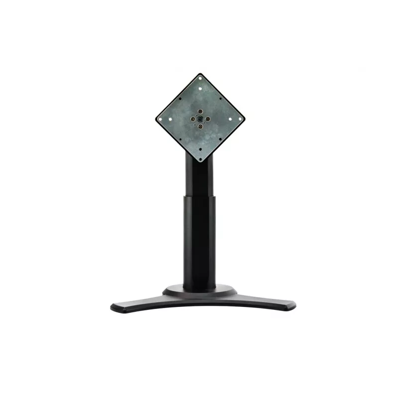 Monitoriaus stovas HANNspree 80-04000004G000, skirtas 22–24 colių ekranams, VESA 75x75–100x100, 4,3 kg talpa, reguliuojamas aukštis, pasukamas ir pakreipiamas, juodas