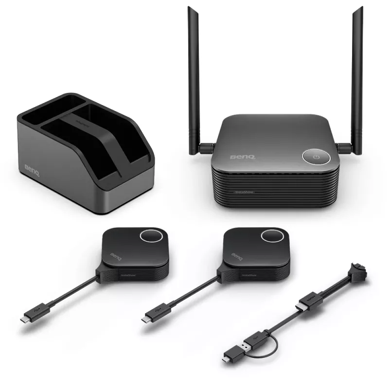 BenQ WDC25 belaidė pristatymo sistema 4K HDMI / USB Type-C