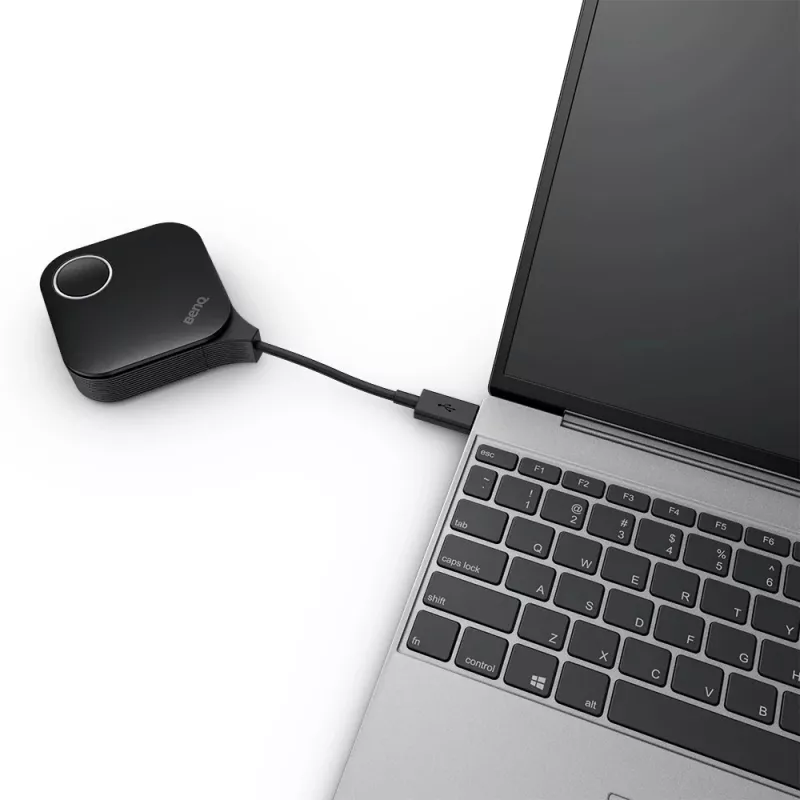 BenQ WDC25 belaidė pristatymo sistema 4K HDMI / USB Type-C