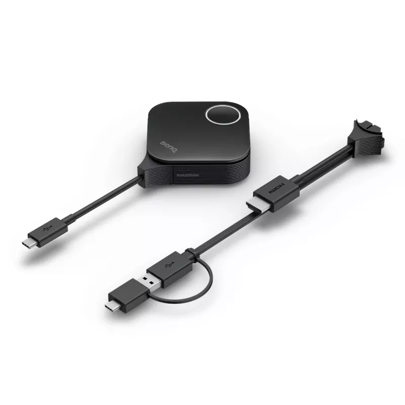 BenQ WDC25 belaidė pristatymo sistema 4K HDMI / USB Type-C