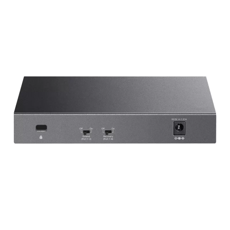 TP-Link LiteWave 8 prievadų gigabitinio darbastalio komutatorius su 8 prievadais PoE+