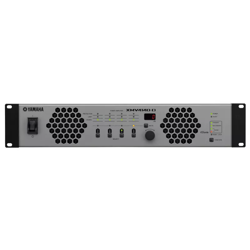 Yamaha XMV4140-D garso stiprintuvas Namams Juoda, Pilka