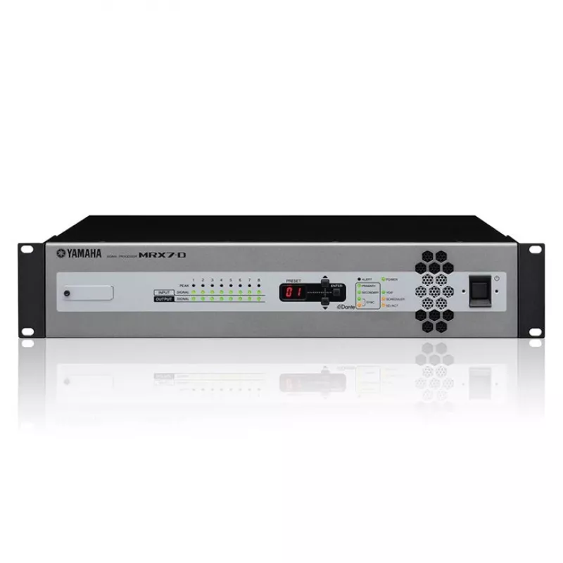 Yamaha MRX7-D AV procesorius Juoda, Sidabrinė Integruotas ekranas LCD