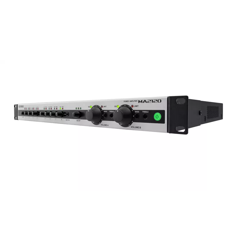 Yamaha MA2120 garso stiprintuvas juoda, pilka
