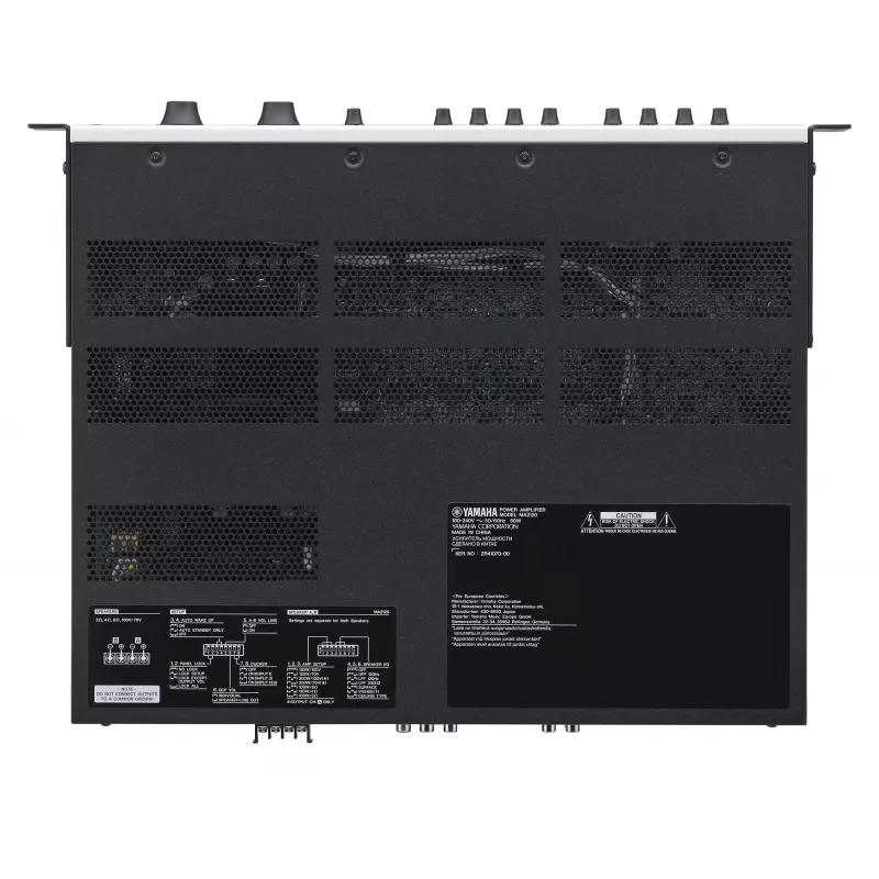 Yamaha MA2120 garso stiprintuvas juoda, pilka