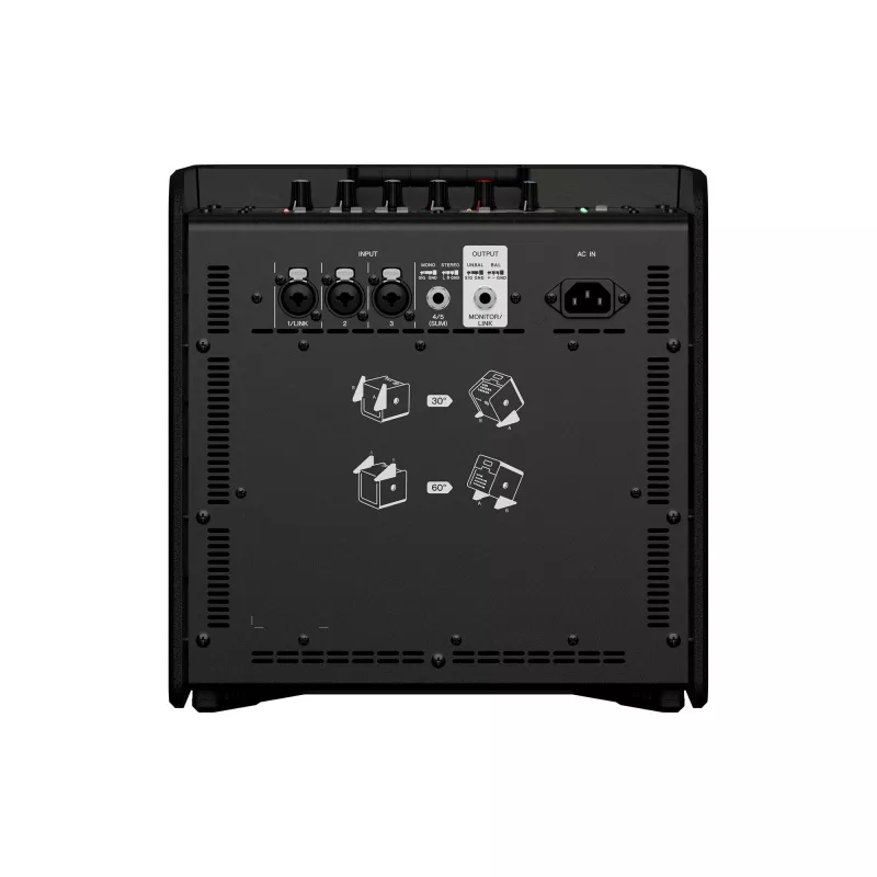 Laisvai pastatoma garsinimo sistema YAMAHA STAGEPAS 200BTR — 180 W, 2 krypčių, 60–20000 Hz, juoda