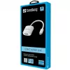 Sandberg USB-C į VGA jungtis, USB Type-C, VGA (D-Sub), Vyr., Mot., 1920 x 1080 (HD 1080), 2048 x 1152, 1080p