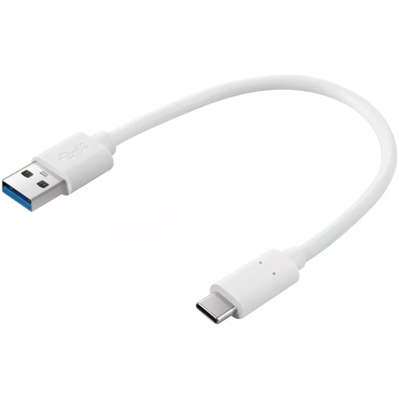 Sandberg USB-C 3.1 > USB-A 3.0 0.2M, 0,2 m, USB C, USB A, USB 3.2 Gen 1 (3.1 Gen 1), Baltas