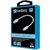 Sandberg USB-C 3.1 > USB-A 3.0 0.2M, 0,2 m, USB C, USB A, USB 3.2 Gen 1 (3.1 Gen 1), Baltas