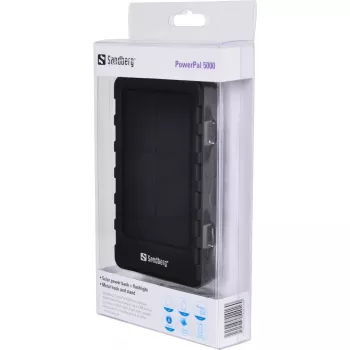 „Sandberg PowerPal 5000“, 5000 mAh, juoda