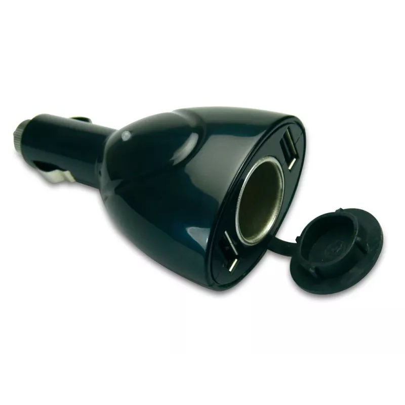 Sandberg automobilinis USB įkroviklis 3-in-1, automobilinis, cigarečių žiebtuvėlis, 5 V, juodas