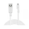 Sandberg MicroUSB sinchronizavimo / įkrovimo laidas 3 m, 3 m, USB A, Micro-USB B, USB 2.0, Vyr./Vyr., Balta