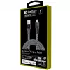 Sandberg Survivor Lightning kabelis 2M, 2 m, Lightning, USB A, vyriška, vyriška, juoda, pilka