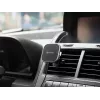 Sandberg In Car Wireless Magnetic Charger 15W, automobilinis, USB, belaidis įkrovimas, 1,2 m, juodas