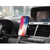 Sandberg In Car Wireless Magnetic Charger 15W, automobilinis, USB, belaidis įkrovimas, 1,2 m, juodas