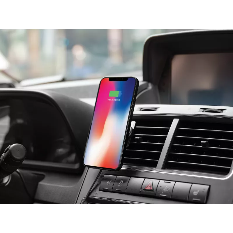 Sandberg In Car Wireless Magnetic Charger 15W, automobilinis, USB, belaidis įkrovimas, 1,2 m, juodas