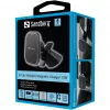 Sandberg In Car Wireless Magnetic Charger 15W, automobilinis, USB, belaidis įkrovimas, 1,2 m, juodas