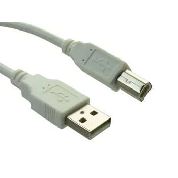 Sandberg USB 2.0 A-B kištukinis laidas 0,7 m, baltas