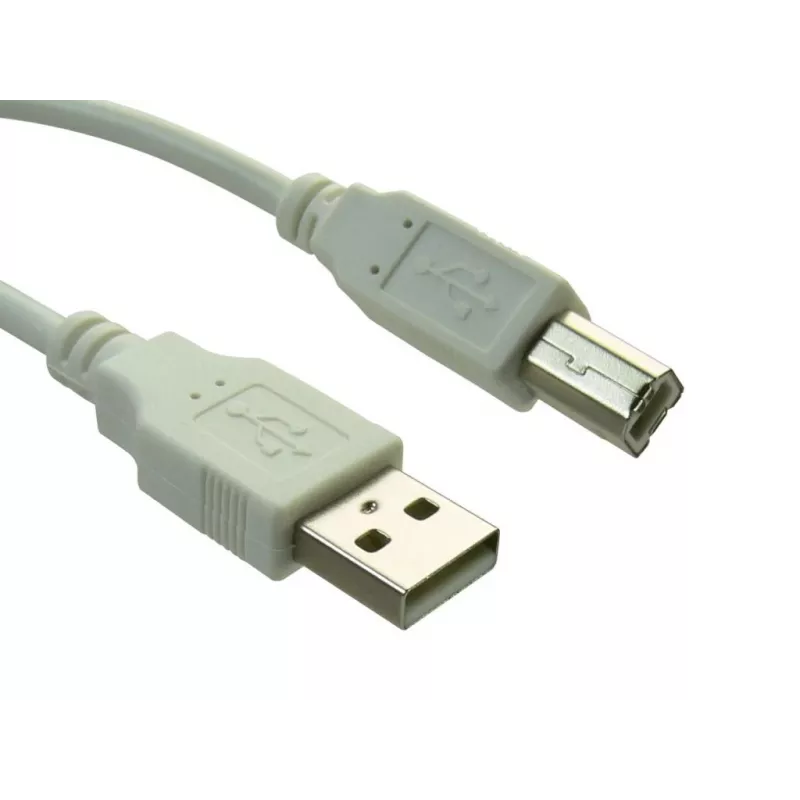 Sandberg USB 2.0 A-B kištukinis laidas 0,7 m, baltas