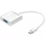 Sandberg Adapteris Mini DisplayPort>VGA, Mini DisplayPort, VGA (D-Sub), Vyr., Mot., 1920 x 1080 pikselių, 1920 x 1080 (HD 1080)