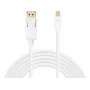 Sandberg DP-MiniDP 1.2 4K M-M 2m, 2 m, DisplayPort, Mini DisplayPort, jungtis, jungtis, balta