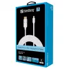 Sandberg DP-MiniDP 1.2 4K M-M 2m, 2 m, DisplayPort, Mini DisplayPort, jungtis, jungtis, balta