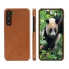 Dėklas-knygelė dbramante1928 Lynge, skirtas Samsung Galaxy S23+ — Tan, 3 kortelių kišenės, tinka 6,6 colio ekranui