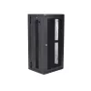 StarTech.com 4-Post 26U Wall Mount Network Cabinet su 1U Shelf, 19 inch Hinged Wall-Mounted Server Rack for Data / AV / Electronics / Computer Equipment, Flexible Vented Rack Enclosure