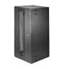 StarTech.com 4-Post 26U Wall Mount Network Cabinet su 1U Shelf, 19 inch Hinged Wall-Mounted Server Rack for Data / AV / Electronics / Computer Equipment, Flexible Vented Rack Enclosure