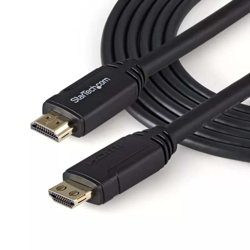 StarTech.com 9,8 pėdų (3 m) HDMI 2.0 laidas, 4K Premium sertifikuotas didelės spartos HDMI laidas su Ethernet, 4K 60Hz HDR10, UHD HDMI laidas / laidas, M/M fiksacinės jungtys